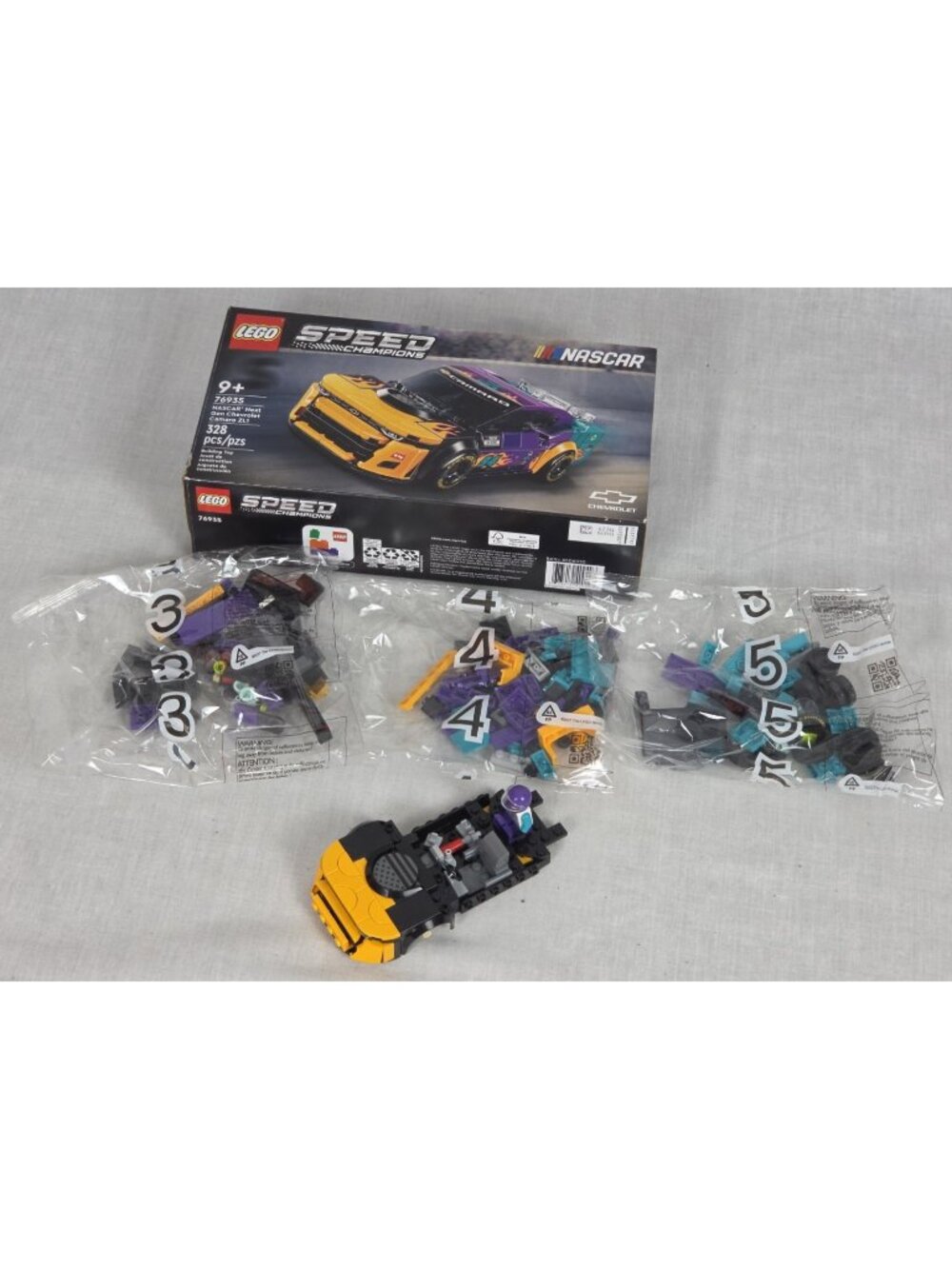 LEGO SPEED CHAMPIONS NASCAR NextGen Chevrolet Camaro Zl1 76935 Toys Collectible